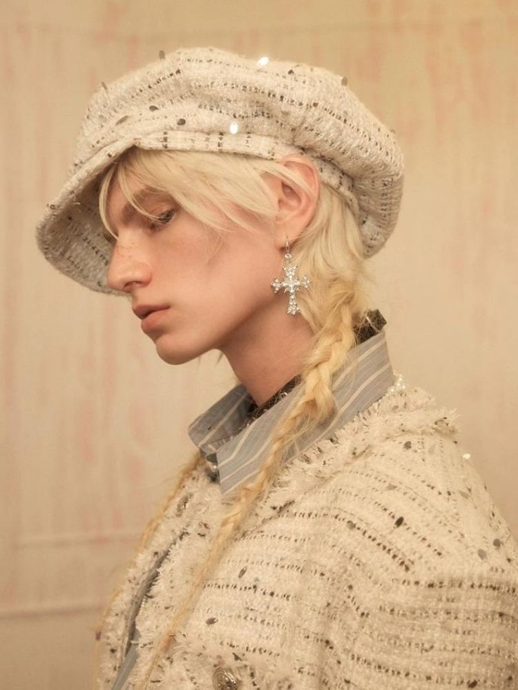 Retro fashion newsboy hat【s0000004127】