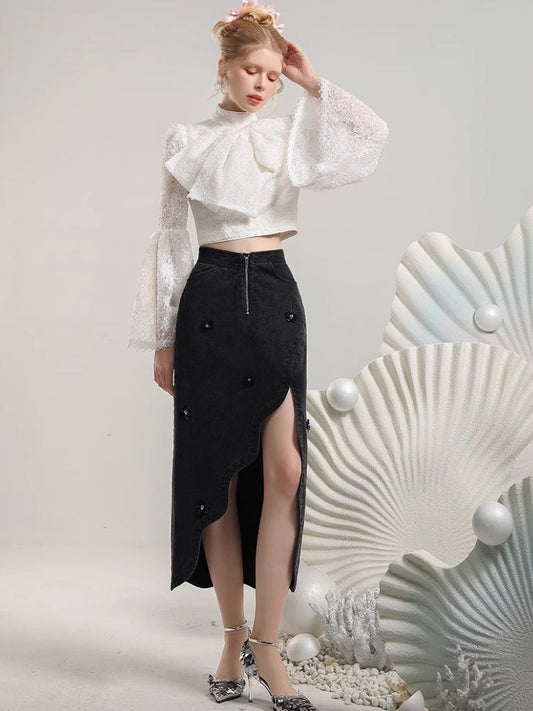 iriregua r to m bus chie r 스커트 [S0000006834]