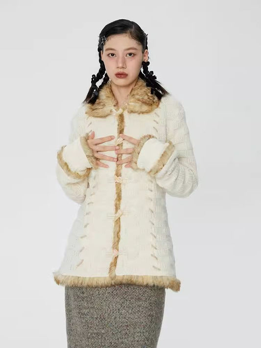 카울 버튼 스웨터 니트 재킷 [S0000006246]