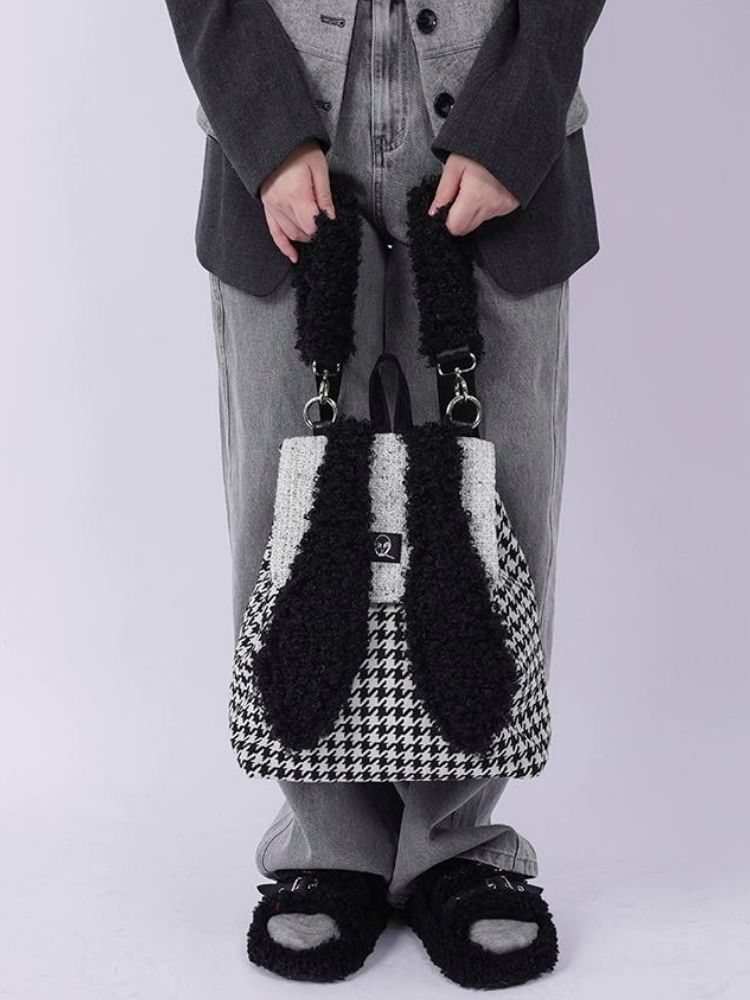 Large capacity bunny school bag【s0000003477】