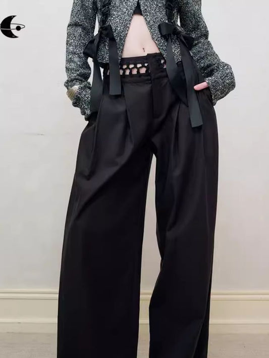 Wide Leg Western Pants【s0000008181】