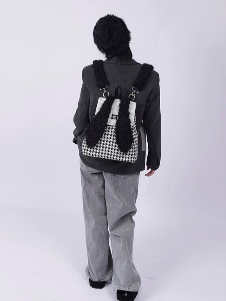 Large capacity bunny school bag【s0000003477】