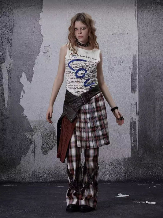 Sy Tri C Onee, Pise Patc Fork Ha Lte R 스커트 [S00000066699]