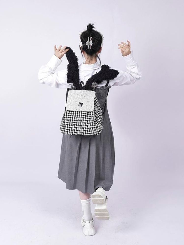 Large capacity bunny school bag【s0000003477】