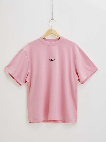 One Point Logo Embroidery T-Shirt【s0000006755】