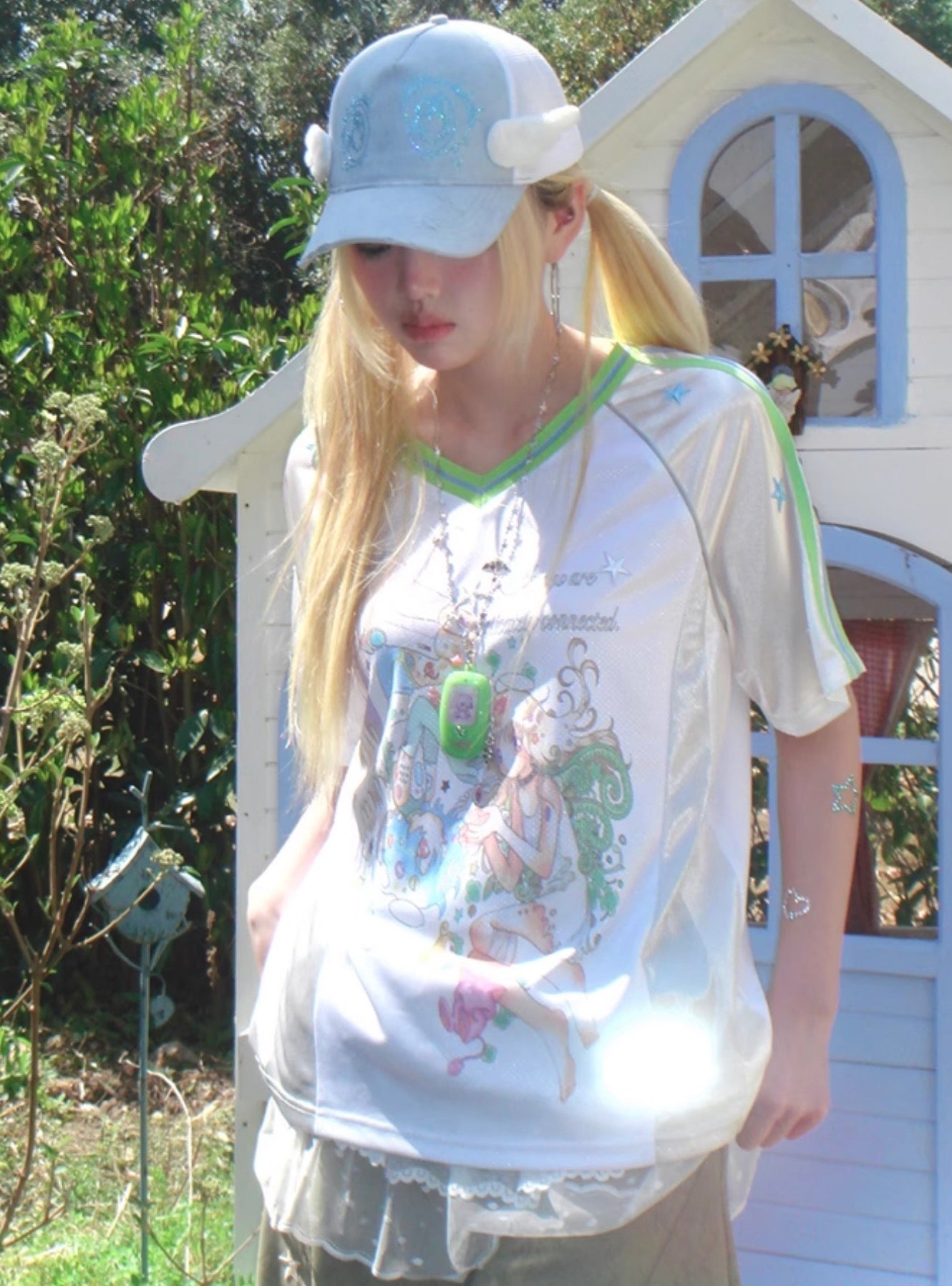 Patchwork Short Sleeve Jersey【s0000012196】