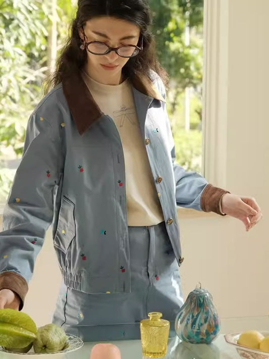 Long-staple Cotton Jacket Coat【s0000007501】