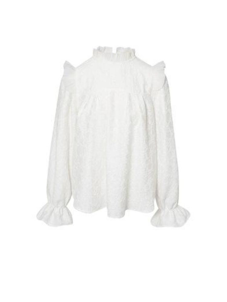 Original design white loose shirt【s0000003642】