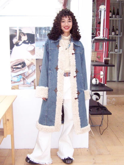 Cowboy Patchwork Fur Coat【s0000005132】