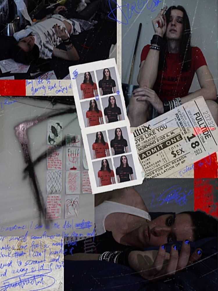 Printed Lettered Waistless Short Sleeve T-Shirt【s0000006688】