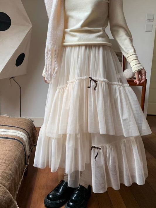 Bo W Mesh는 LF 스커트입니다 [S0000005876]