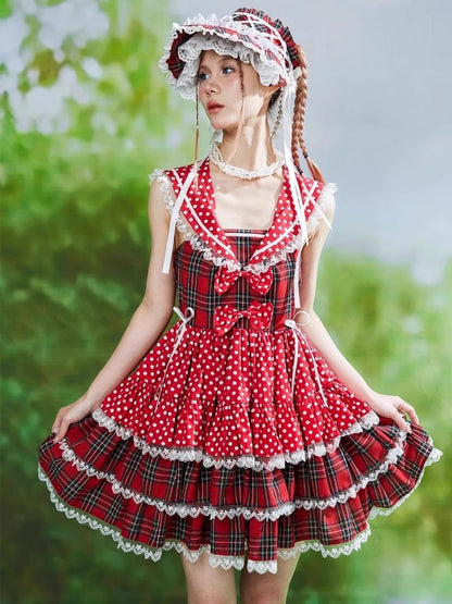 Puffy Princess Skirt Cute Sweet Niche Dress【s0000008227】