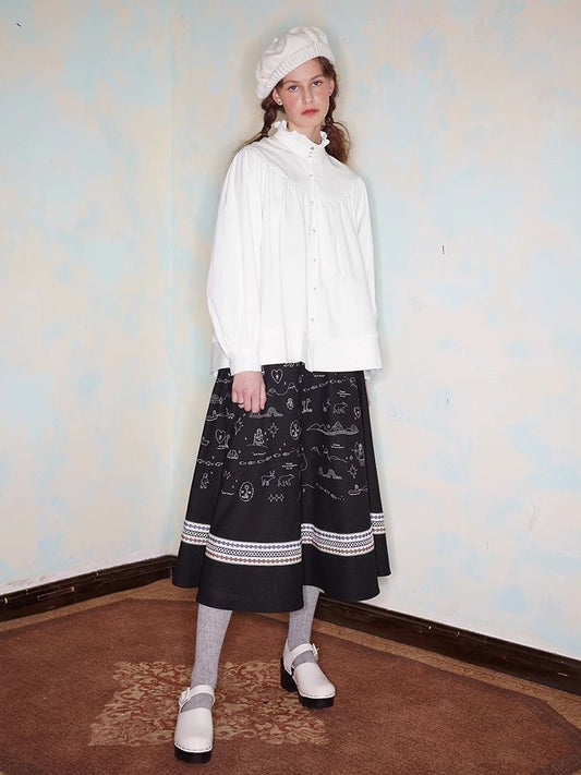 AASE KOH R 및 WIDE TRIM 셔츠 [S0000005919]