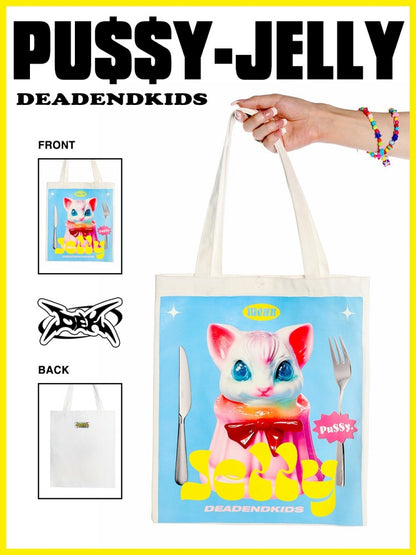 Colorful Large Canvas Tote Bag【s0000003886】