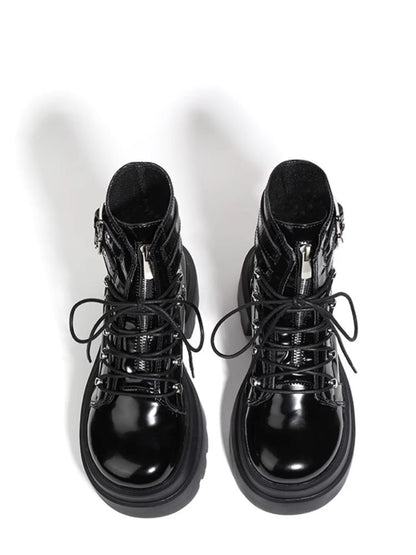 Platform work boots【s0000003919】