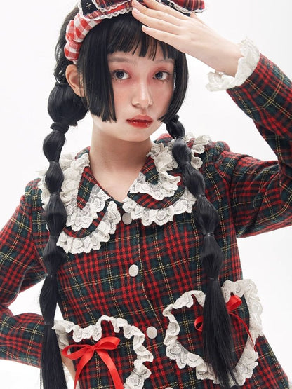 Retro sweet and cute Lolita blouse high-class sense of niche jacket【s0000004270】