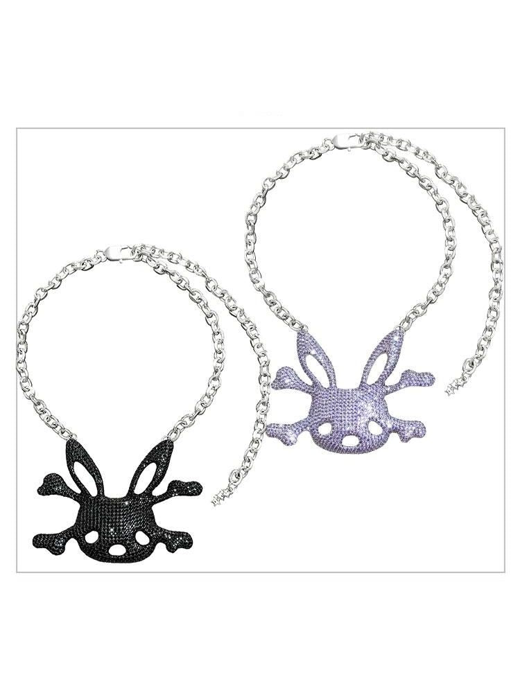 Rabbit Skull Necklace【s0000004810】