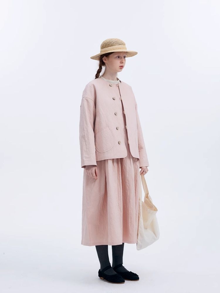 Baby Pink Spring Small Coat【s0000007951】