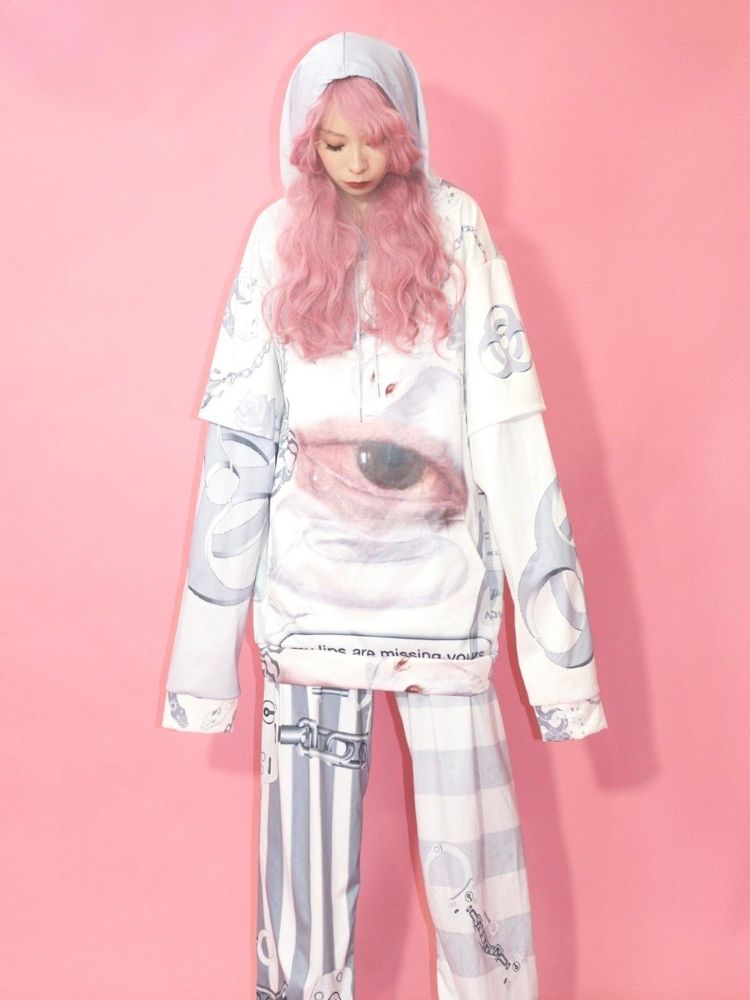 Two-piece loose pullover sweatshirt【s0000003669】