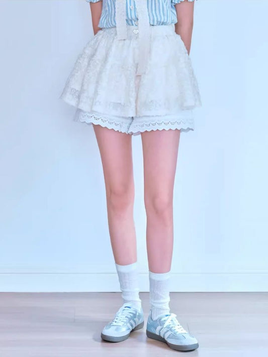 Whitease 스커트 바지 [S000007061]