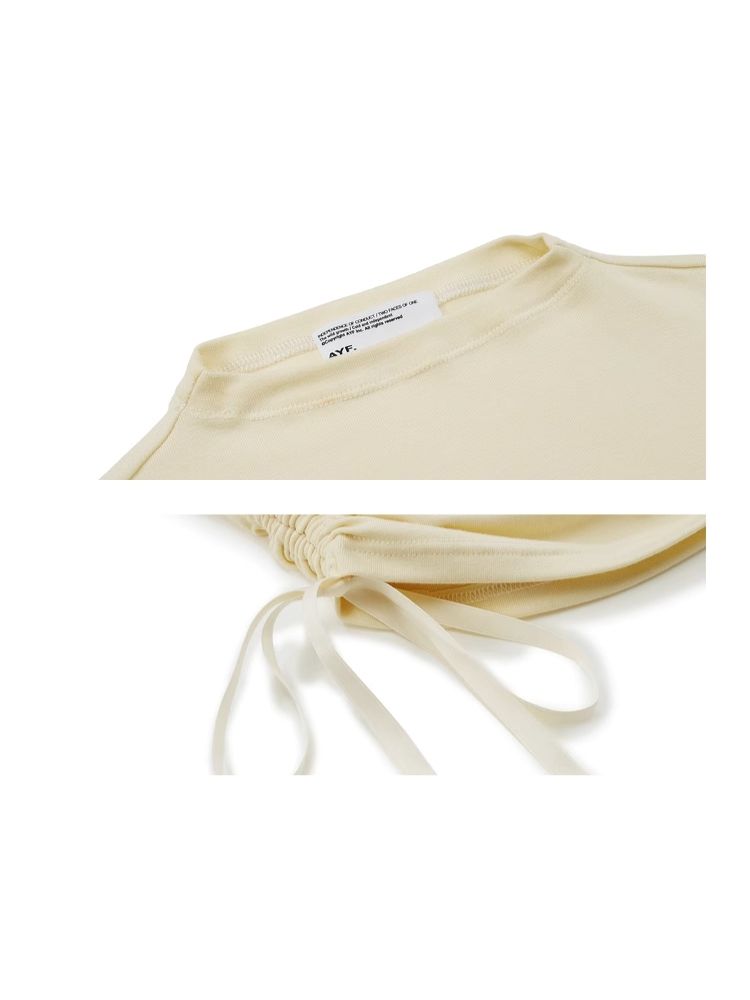 Short lace-up printed long-sleeved T-shirt【s0000006315】