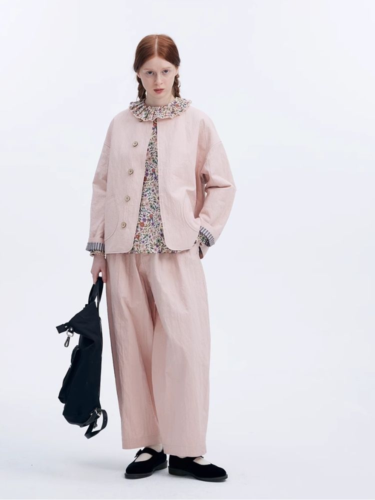 Baby Pink Spring Small Coat【s0000007951】