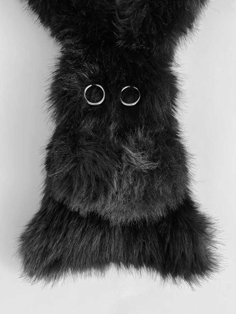 Big Eye Bunny Fluffy Crossbody Bag [s0000005212]