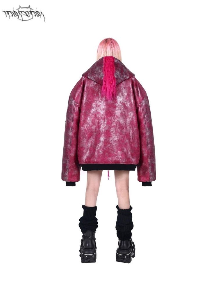 Cockney concept oversize punk loose jacket【s0000006138】