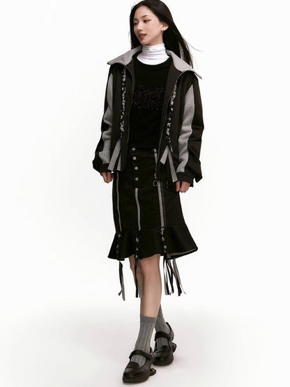 PATC FORK Remou B-RAI D C-SHING SUE TSHIRT JA-CKET [S0000006940]