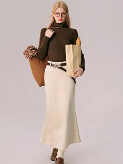 Lapel Jacket Half Skirt Two Piece Set [s0000005608]