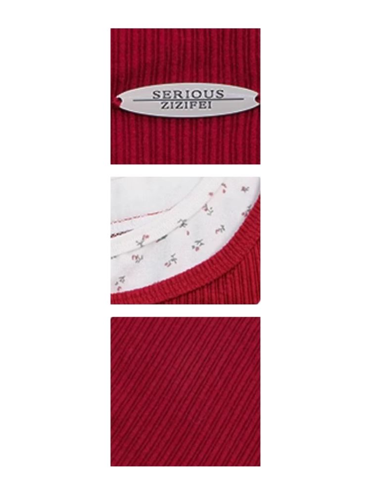 V-neck long-sleeved blouse【s0000006165】