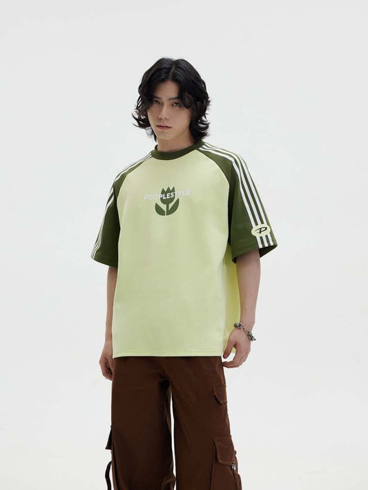 T-P 인쇄 INE RAGHAN 티셔츠 [S0000006754]