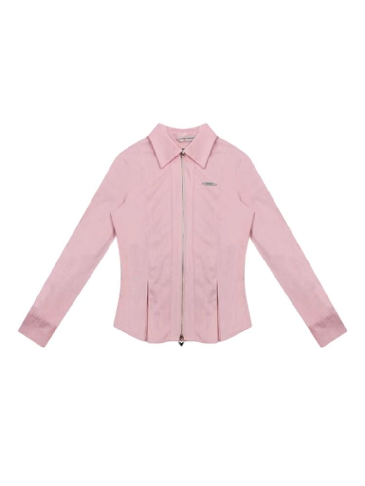 Slim thin long-sleeved blouse【s0000006150】