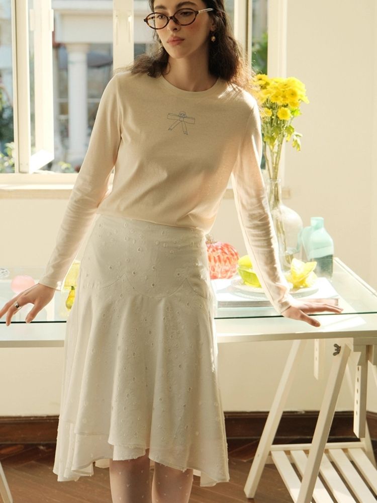 Little Daisy irregular bustier skirt【s0000007487】