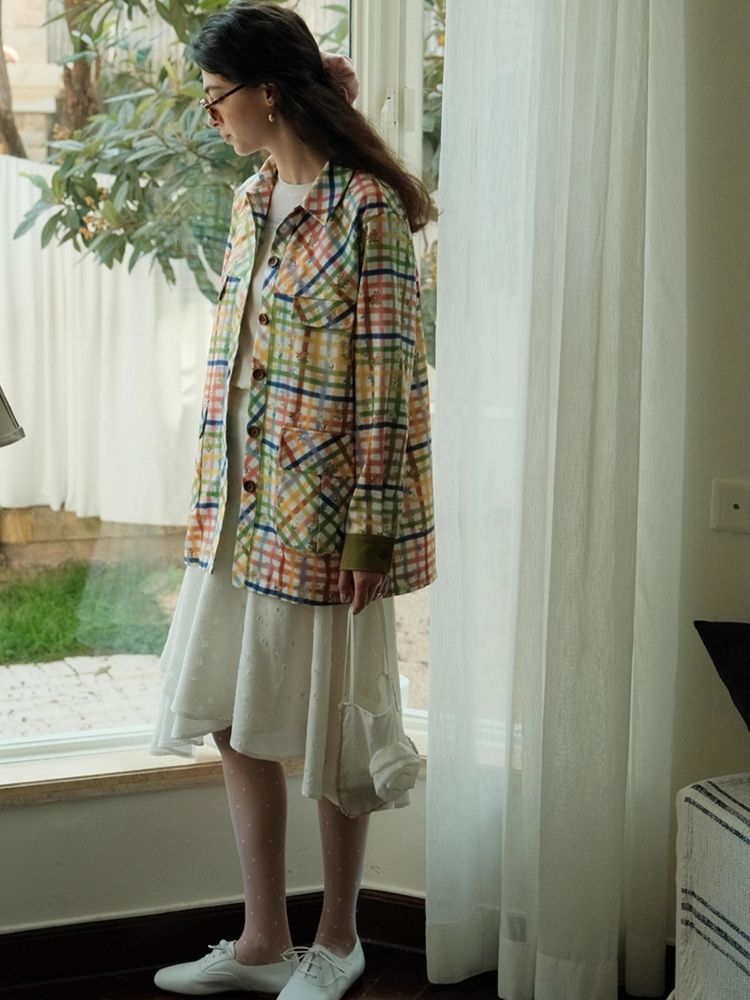 Little Daisy irregular bustier skirt【s0000007487】