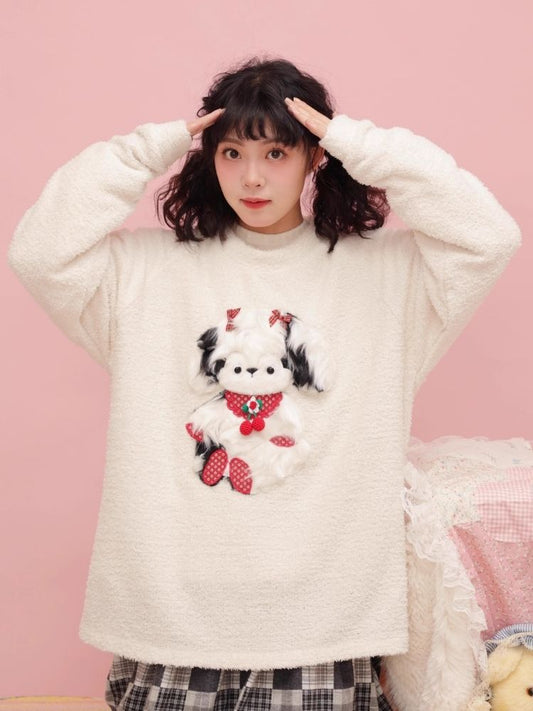 Puppy Soft Bean Pom Pom Sweater【s0000004980】