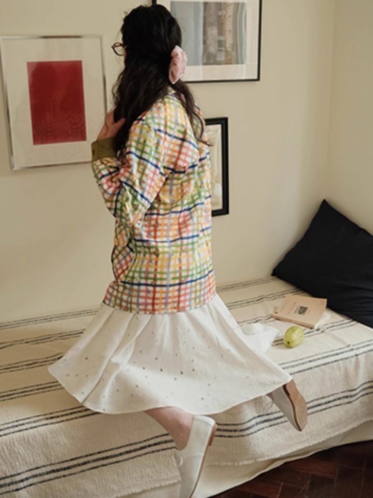 Little Daisy irregular bustier skirt【s0000007487】