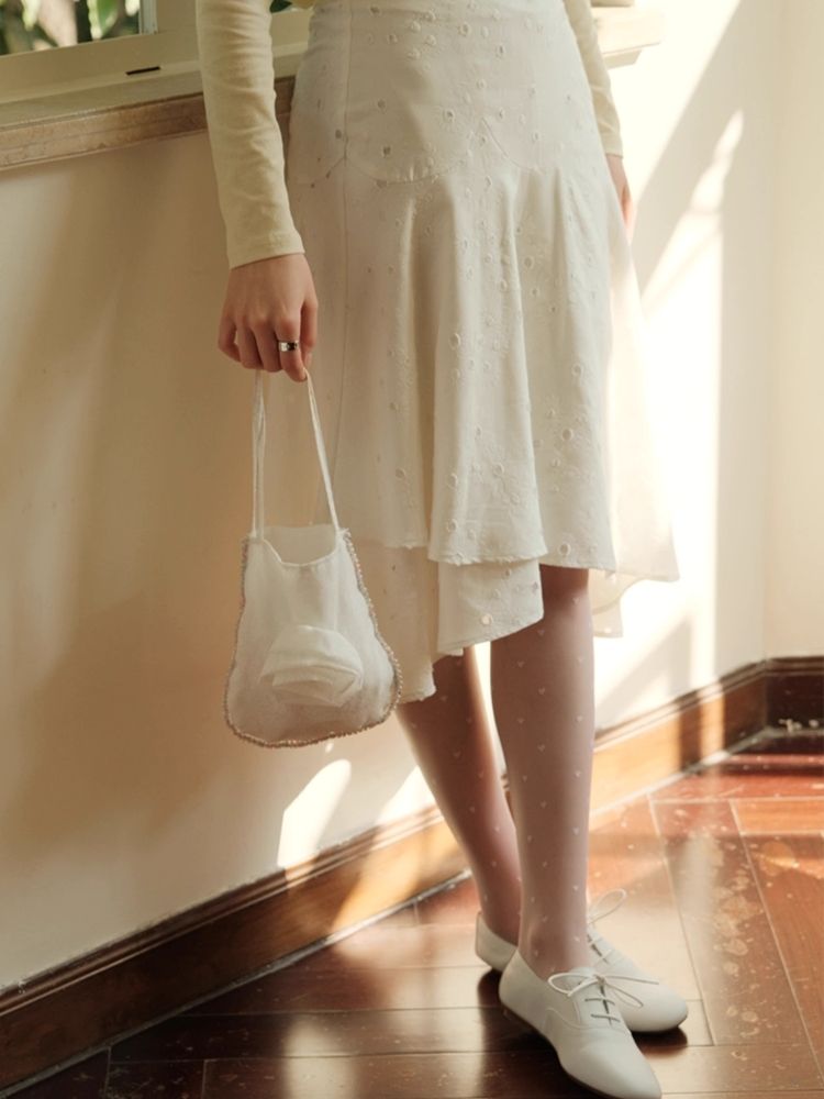 Little Daisy irregular bustier skirt【s0000007487】