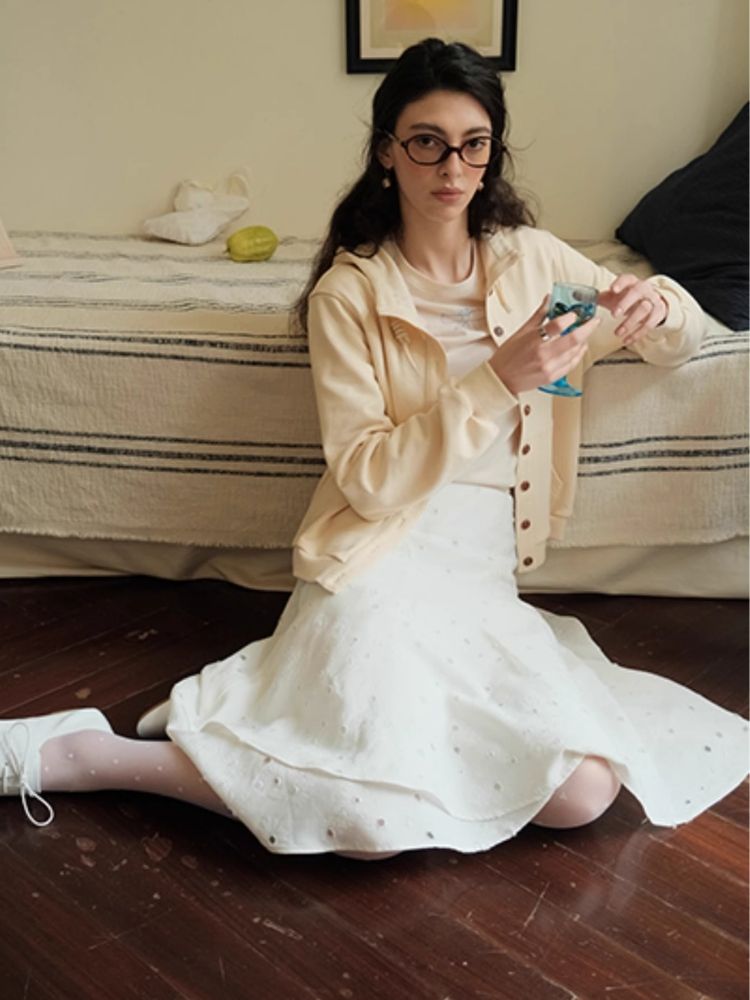 Little Daisy irregular bustier skirt【s0000007487】