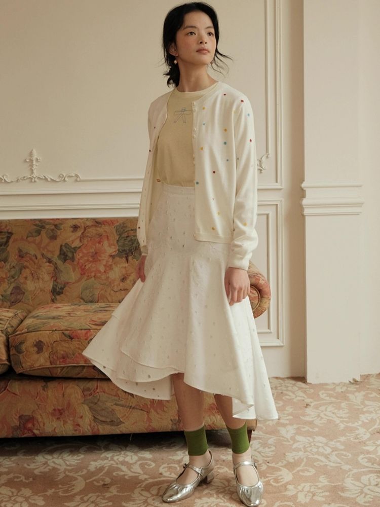 Little Daisy irregular bustier skirt【s0000007487】