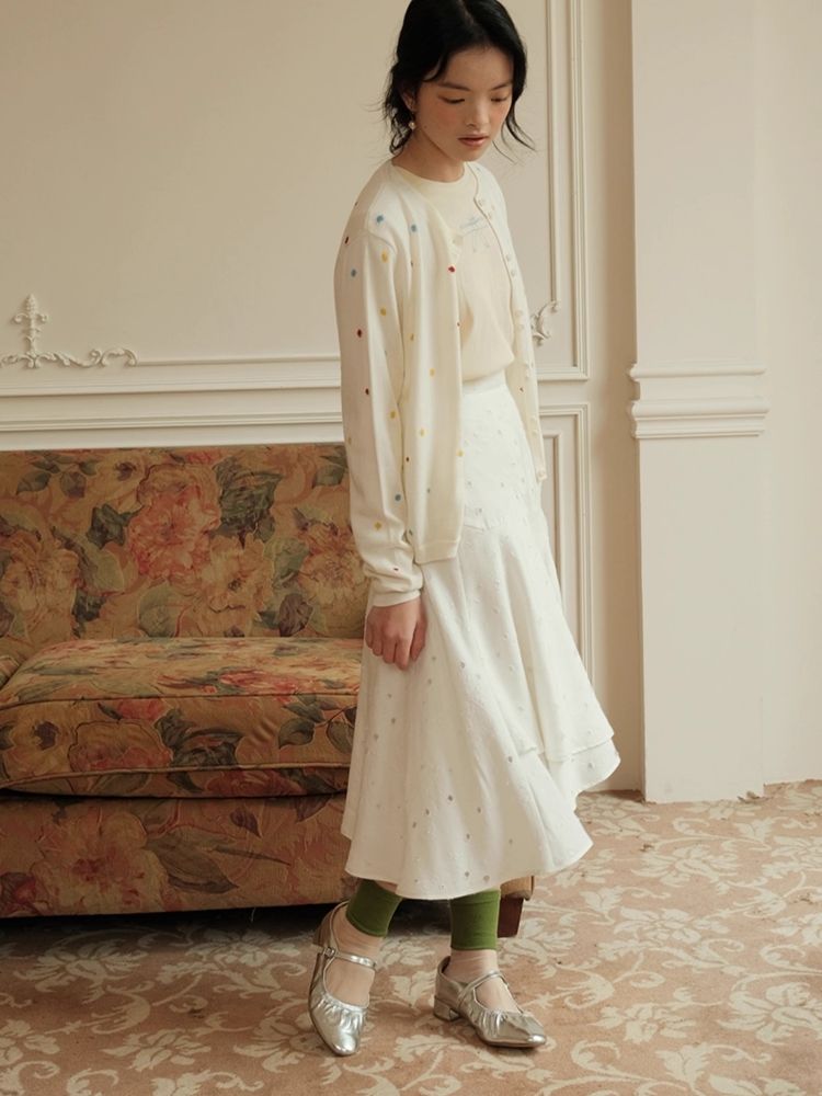 Little Daisy irregular bustier skirt【s0000007487】