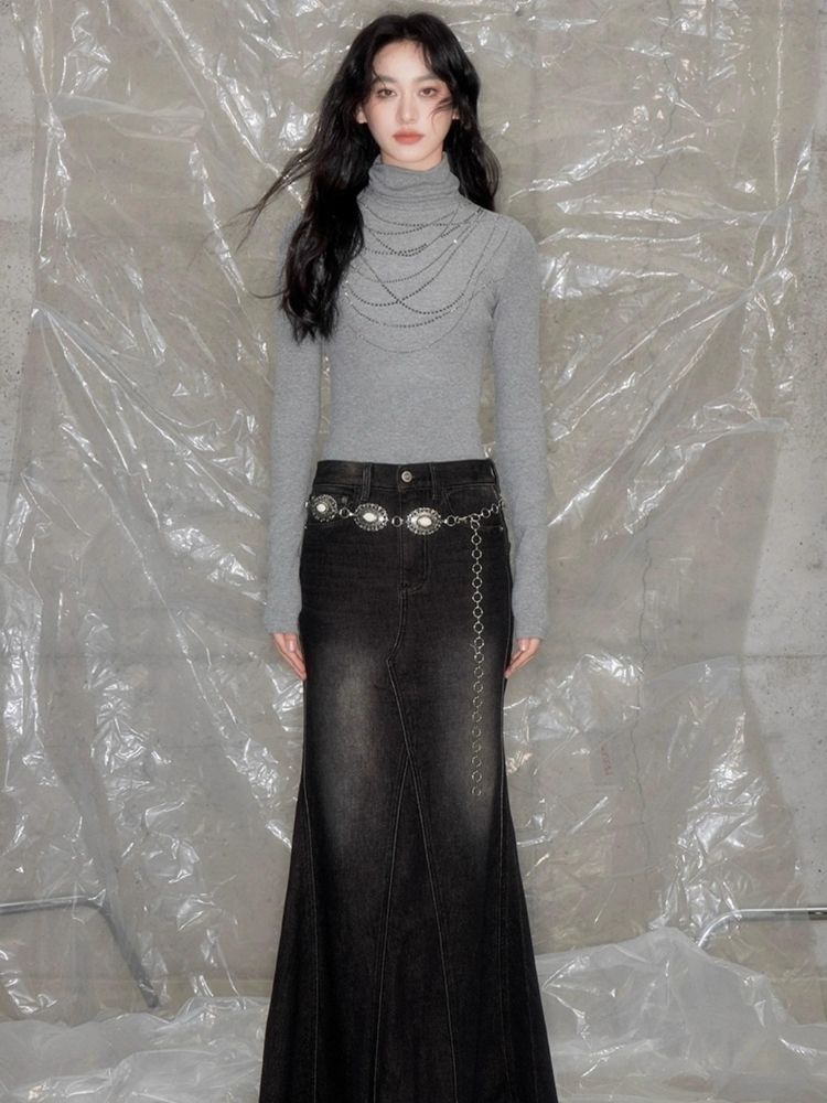 Exquisite and elegant fishtail skirt【s0000005626】