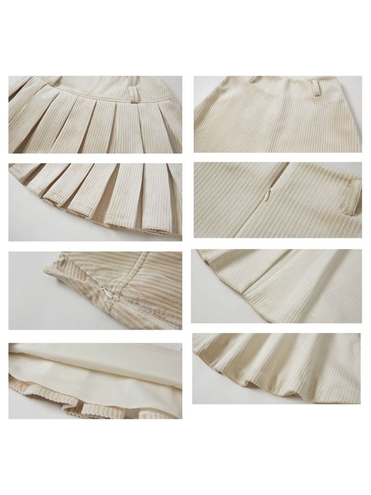 Lapel Jacket Half Skirt Two Piece Set [s0000005608]