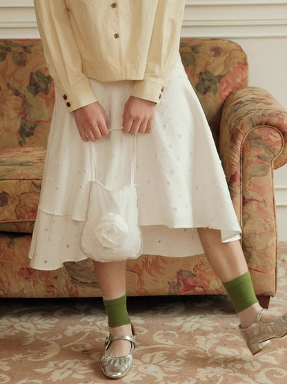 Little Daisy irregular bustier skirt【s0000007487】