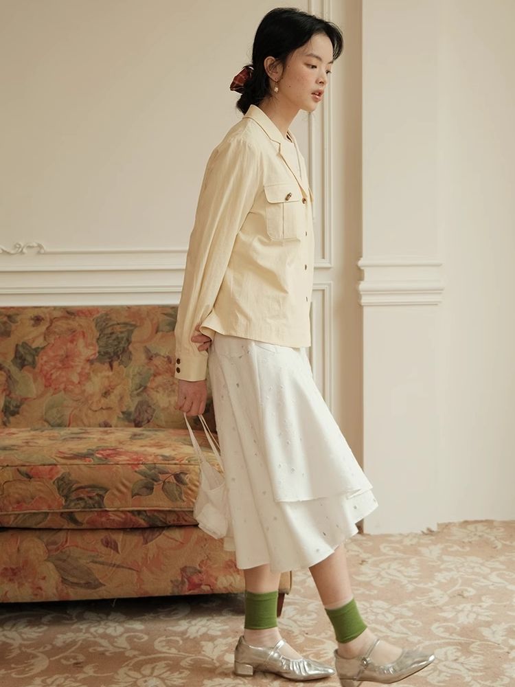 Little Daisy irregular bustier skirt【s0000007487】