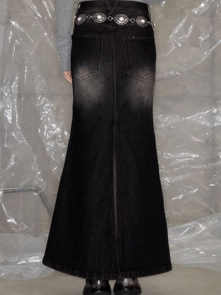 Exquisite and elegant fishtail skirt【s0000005626】