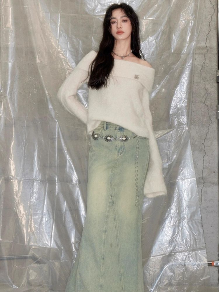 Exquisite and elegant fishtail skirt【s0000005626】