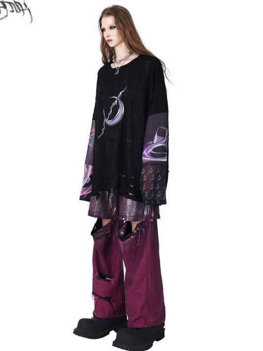 Fuck T-Ray L Mesh 티셔츠 [S000003150]