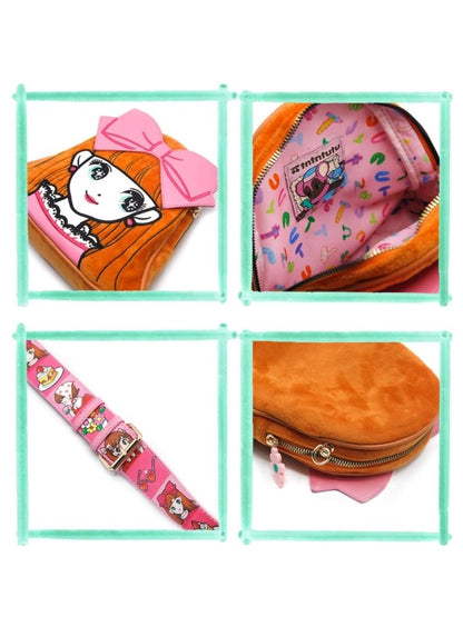 Pink Stereo Shoulder Bag【s0000004891】