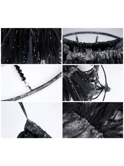 Legacy Of The Dead Gothic Dark Soul Lamp Dress Half-length Skirt【s0000018599】